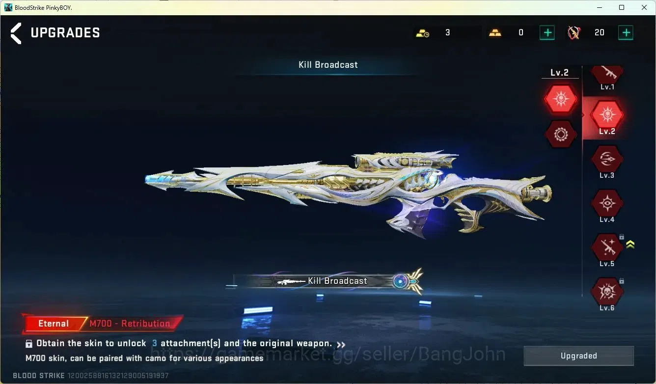 Blood Strike Accounts ASIA | Master III | ETERNAL: M700,FN2000 | ULTRA: image 7