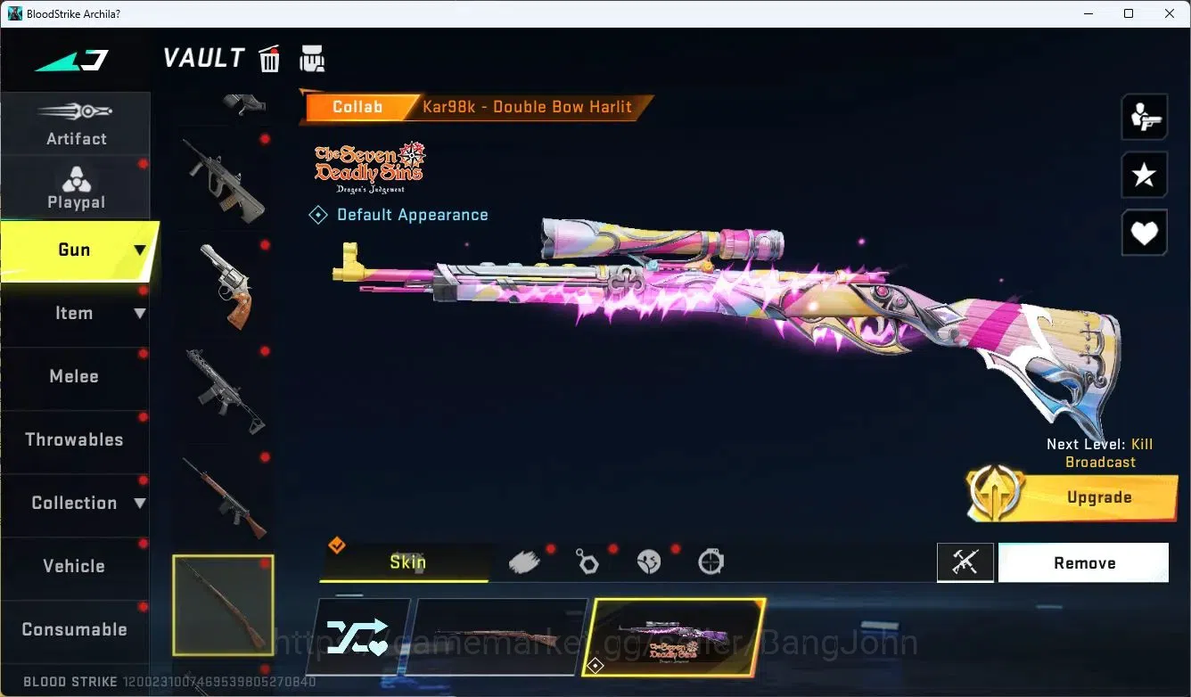 Blood Strike Accounts ASIA | 2 Collab Gun [EVA&7DS] | 4 LIMITED GUN | 6  image 19