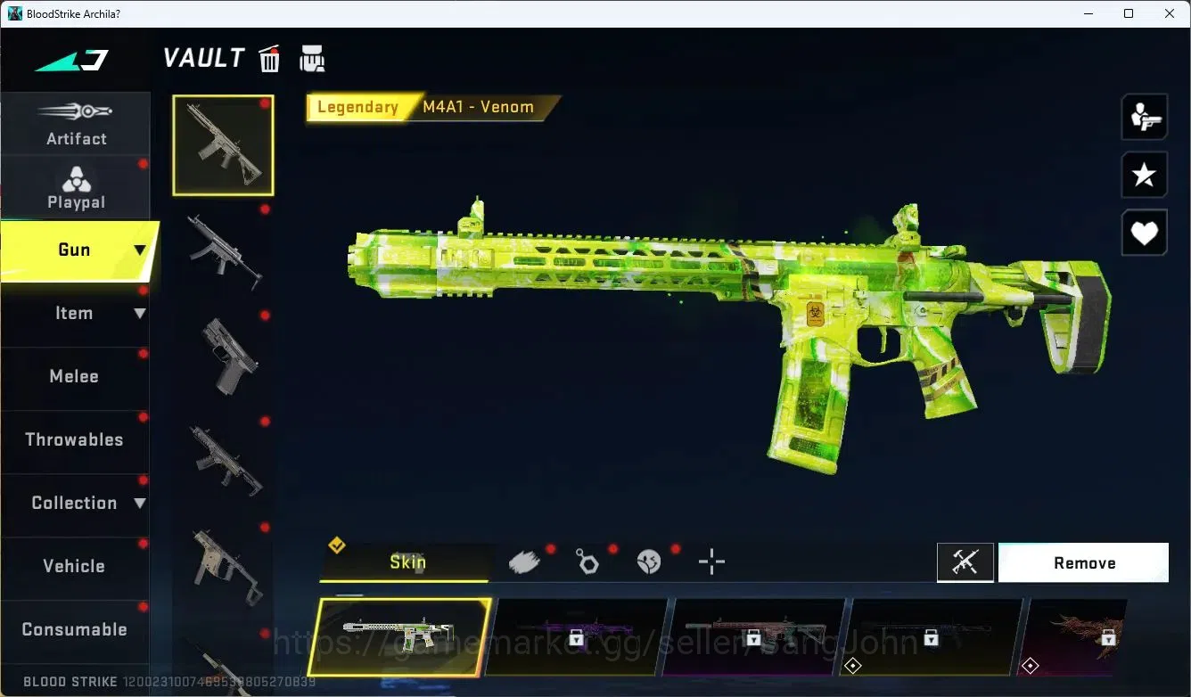 Blood Strike Accounts ASIA | 2 Collab Gun [EVA&7DS] | 4 LIMITED GUN | 6  image 2
