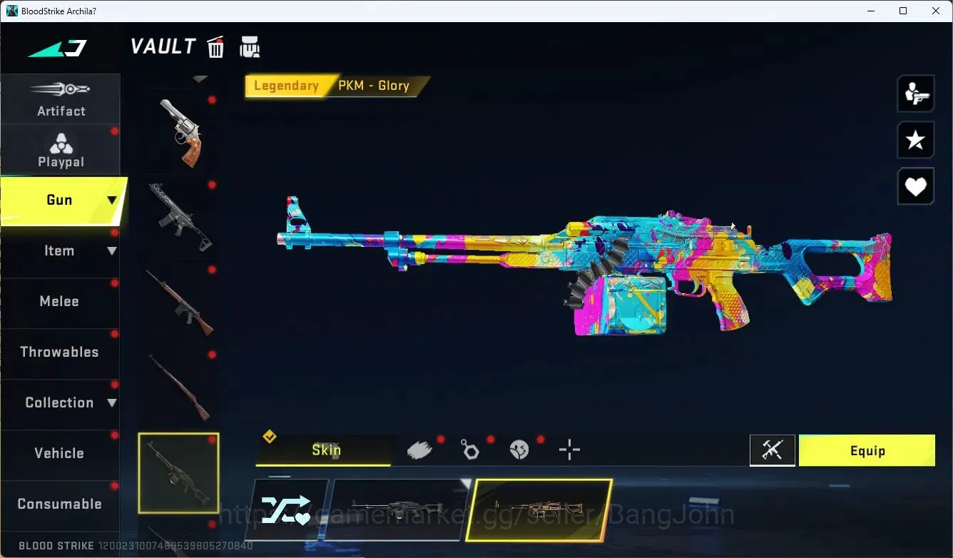 Blood Strike Accounts ASIA | 2 Collab Gun [EVA&7DS] | 4 LIMITED GUN | 6  image 20