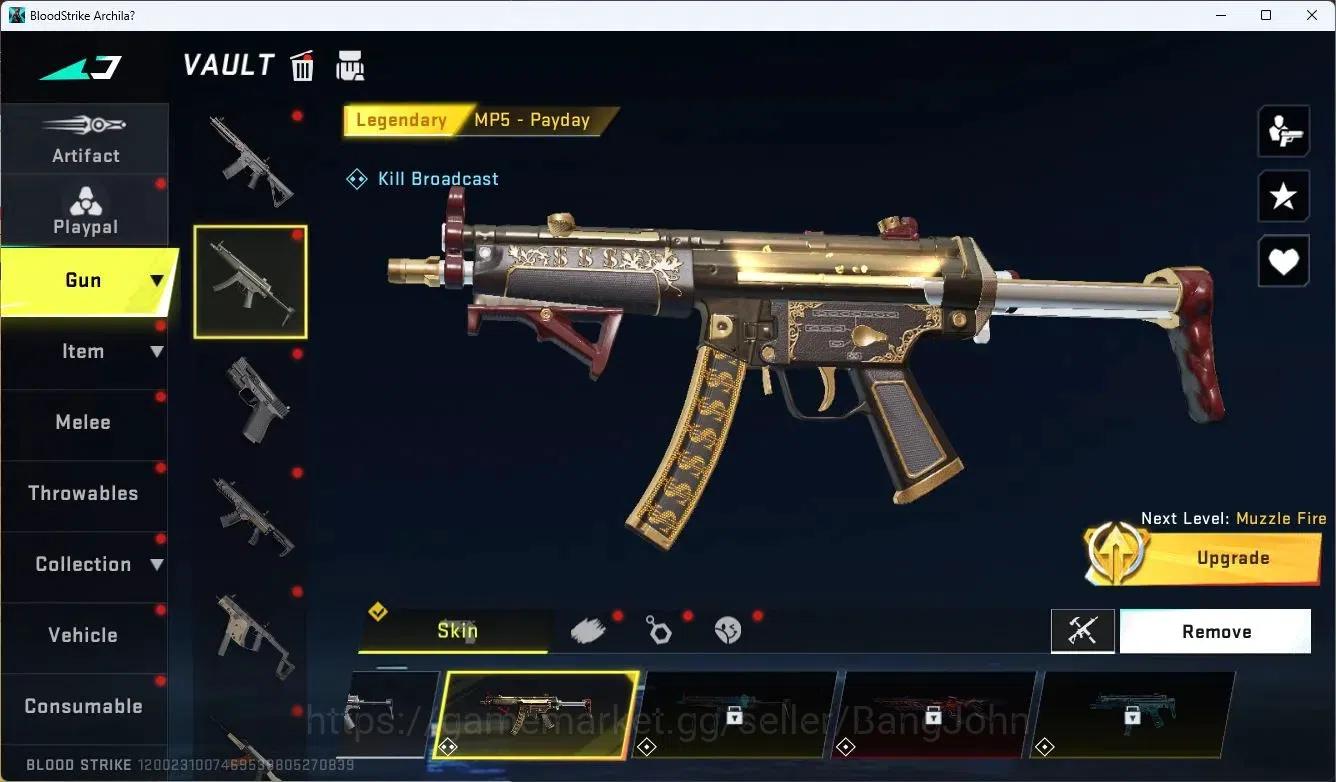 Blood Strike Accounts ASIA | 2 Collab Gun [EVA&7DS] | 4 LIMITED GUN | 6  image 3