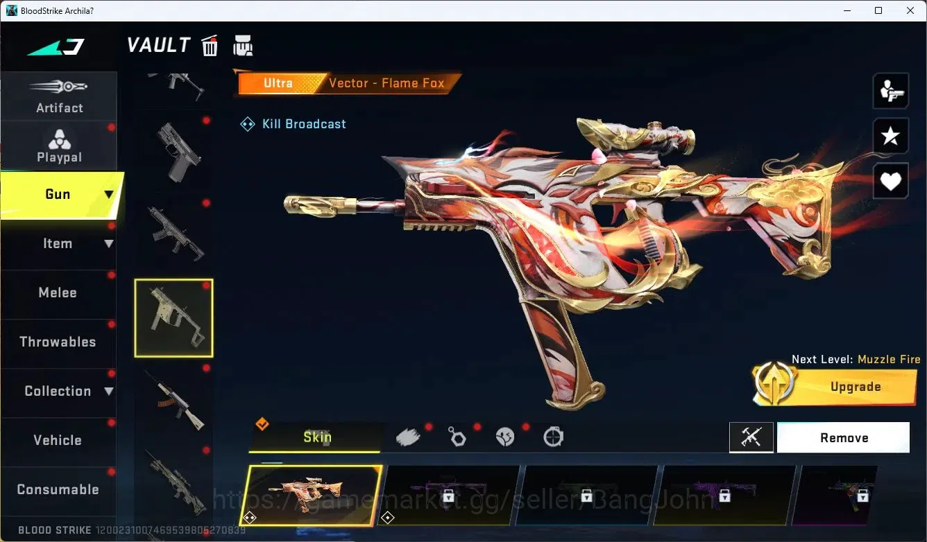 Blood Strike Accounts ASIA | 2 Collab Gun [EVA&7DS] | 4 LIMITED GUN | 6  image 4