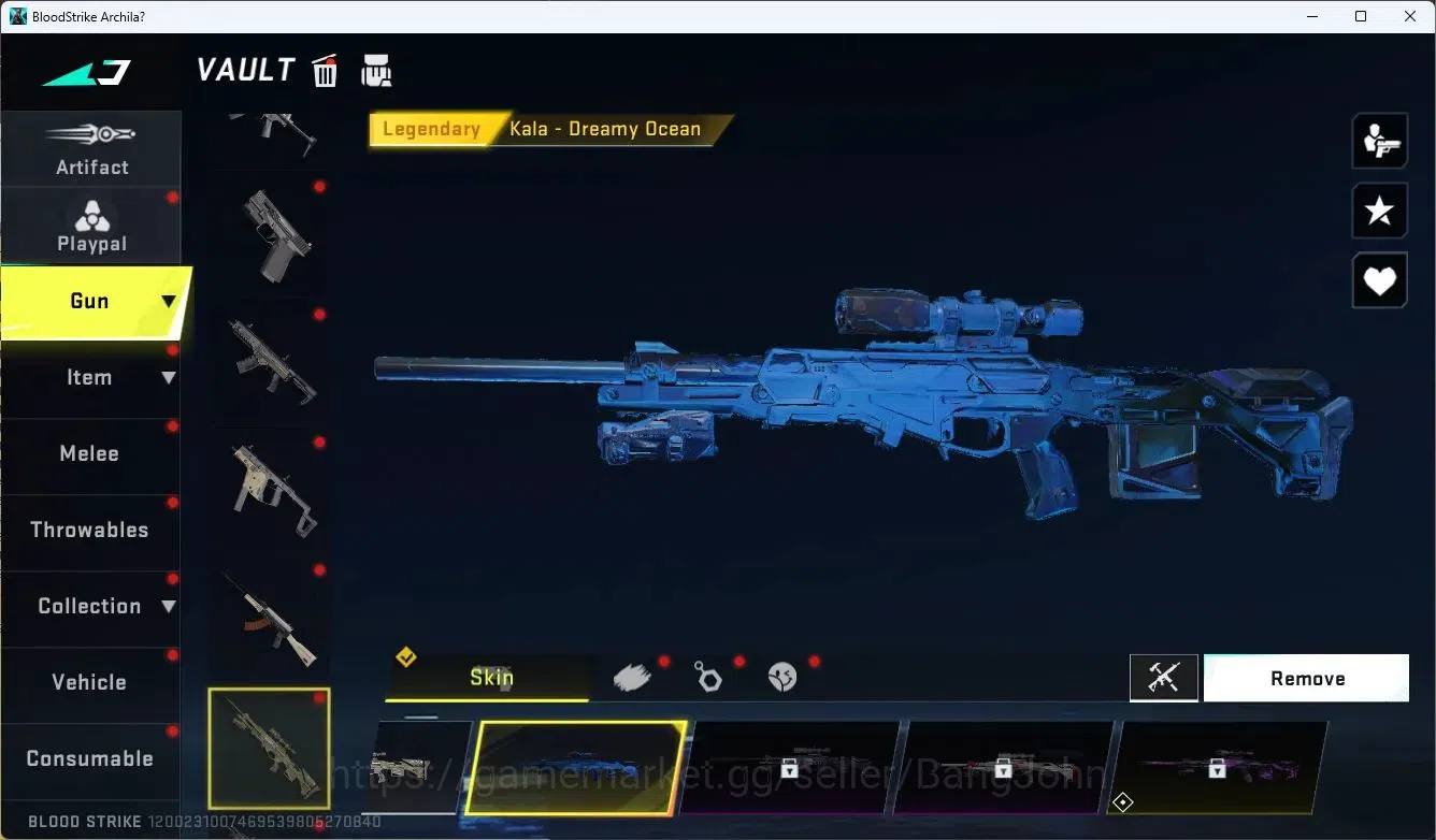 Blood Strike Accounts ASIA | 2 Collab Gun [EVA&7DS] | 4 LIMITED GUN | 6  image 7