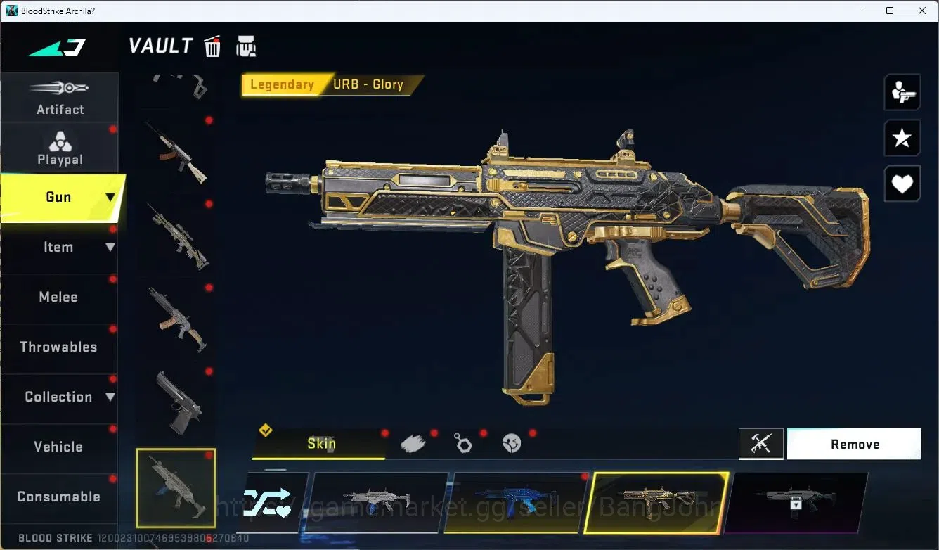 Blood Strike Accounts ASIA | 2 Collab Gun [EVA&7DS] | 4 LIMITED GUN | 6  image 9