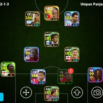 eFootball Accounts Legends & Iconic Players Mobile|PW 3145|New Cristiano Ronaldo Big T,Sergio Aguero Epic,PE Aubameyang