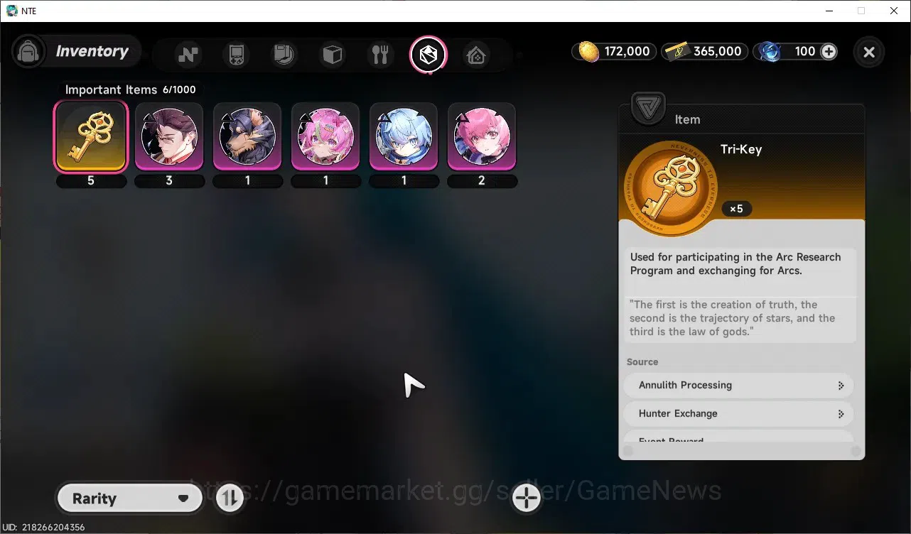 Neverness to Everness Accounts GLOBAL Europe|HL 3|3 SSR [Hotori,Sakiri,Baicang]|1 image 13