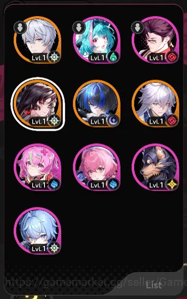 Neverness to Everness Accounts GLOBAL Europe|HL 3|3 SSR [Hotori,Sakiri,Baicang]|1 image 2