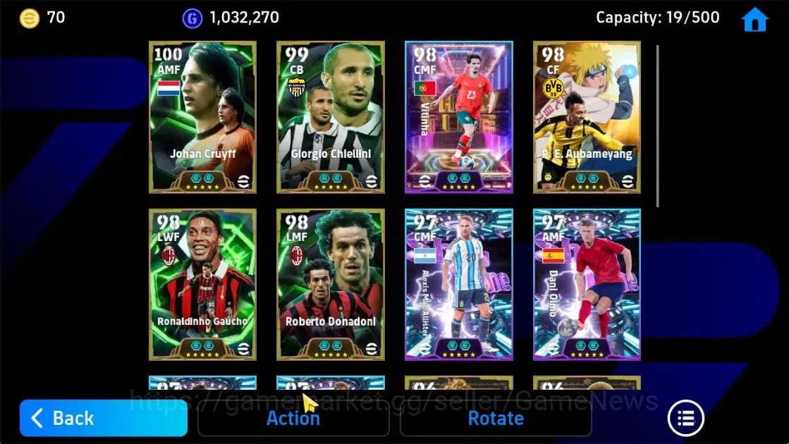 eFootball Accounts Android|Johan,KruyfJürgen Klopp,Shevchenko, Hazard image 4