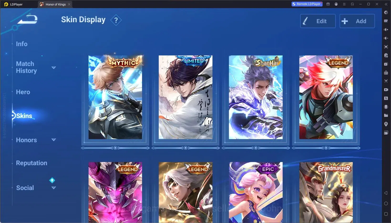 Honor of Kings Accounts Global  | 112H 183S | Mythic Li Bai, Limit Li Bai, image 4