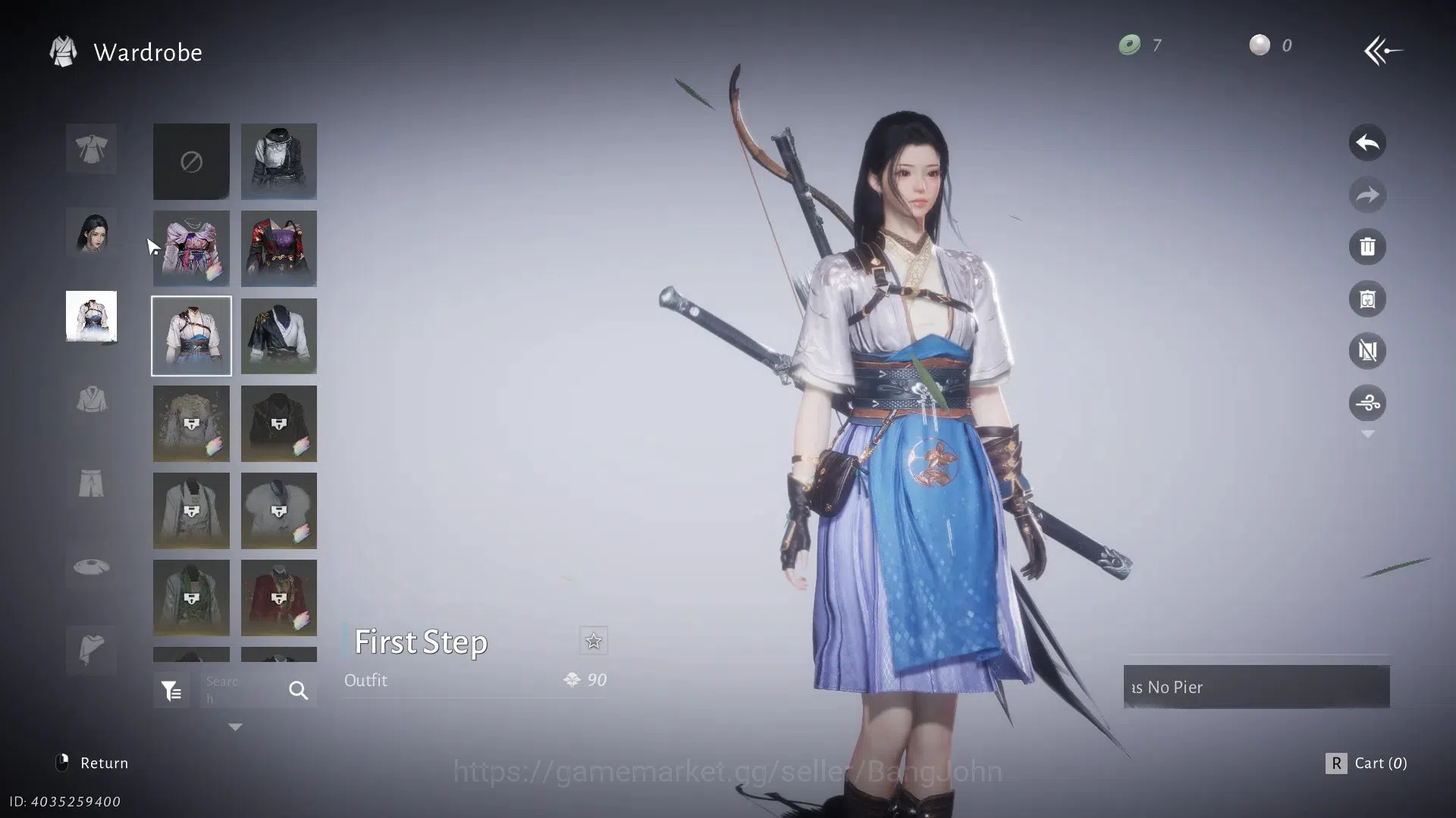 Where Winds Meet Accounts Global | 2 Harmonic Core | MC Female | Starter LVL image 3