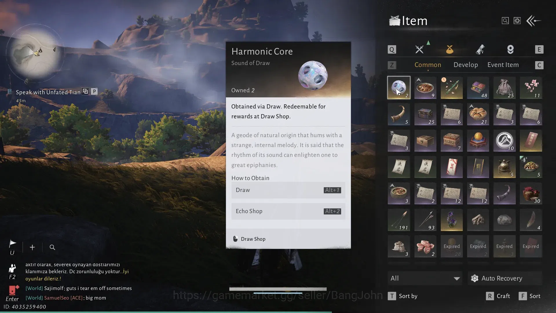 Where Winds Meet Accounts Global | 2 Harmonic Core | MC Female | Starter LVL image 8