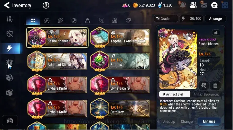 Epic Seven Accounts GLOBAL Unverif|New Era|3 ML(Rhianna&Luciella, Dark image 13