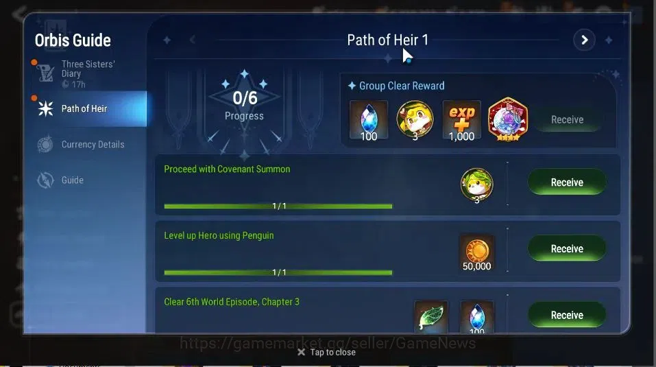 Epic Seven Accounts GLOBAL Unverif|New Era|3 ML(Rhianna&Luciella, Dark image 8