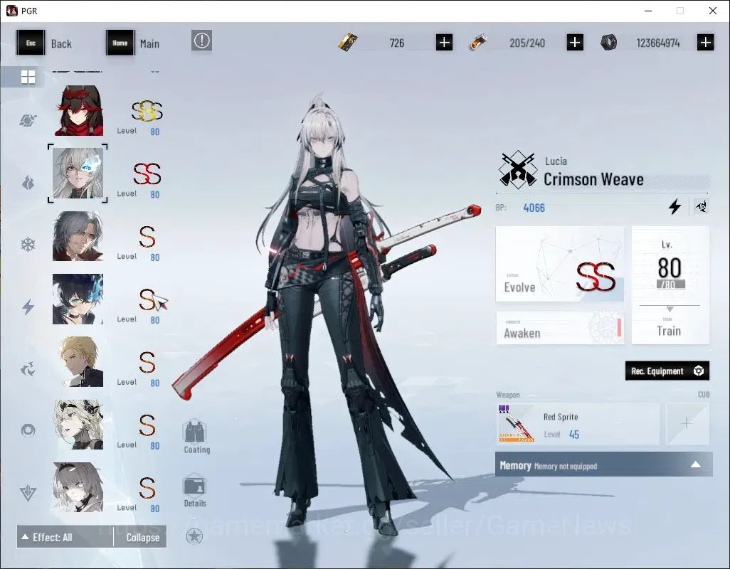 Punishing: Gray Raven Accounts Asia|HR 59|[SSS SelenaP,SSS Dirge,SSS Lilith,SS Is image 10