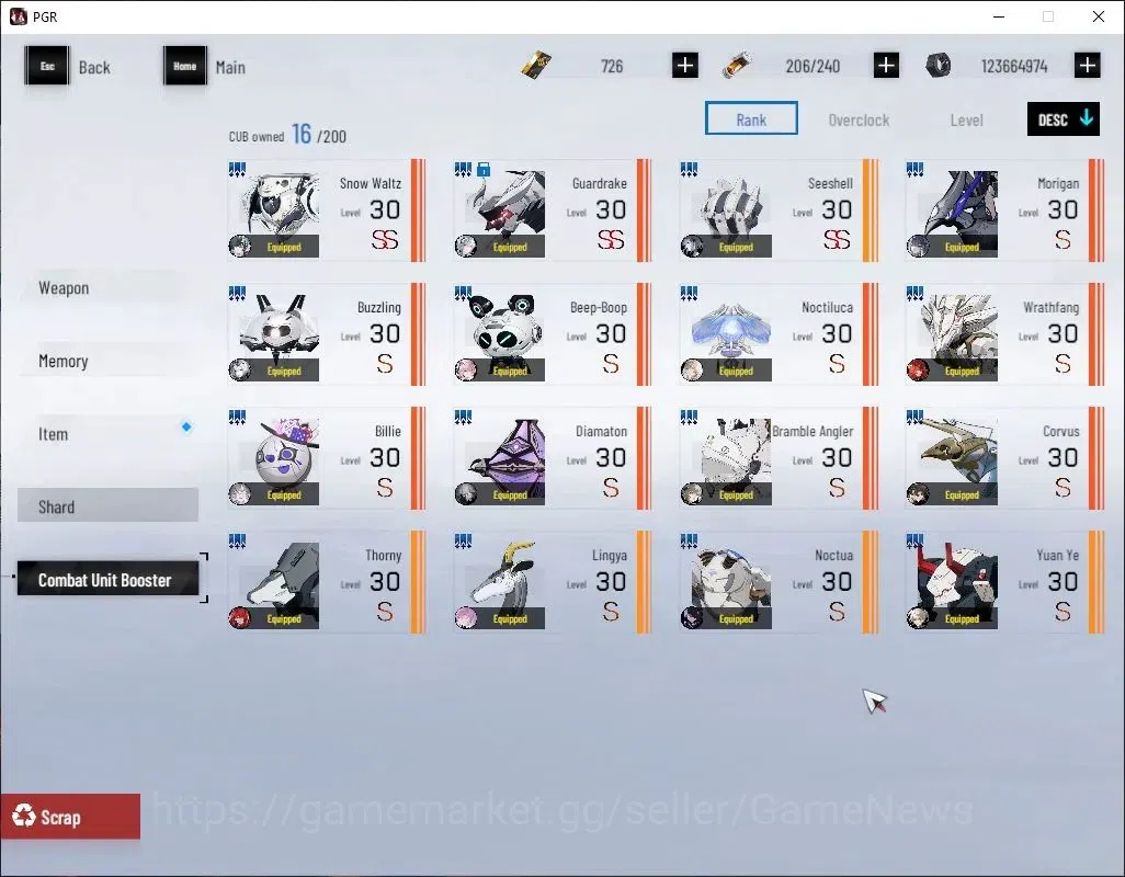 Punishing: Gray Raven Accounts Asia|HR 59|[SSS SelenaP,SSS Dirge,SSS Lilith,SS Is image 17