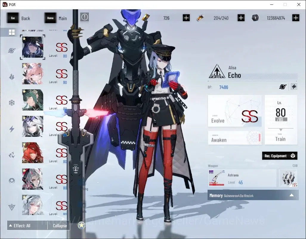 Punishing: Gray Raven Accounts Asia|HR 59|[SSS SelenaP,SSS Dirge,SSS Lilith,SS Is image 4