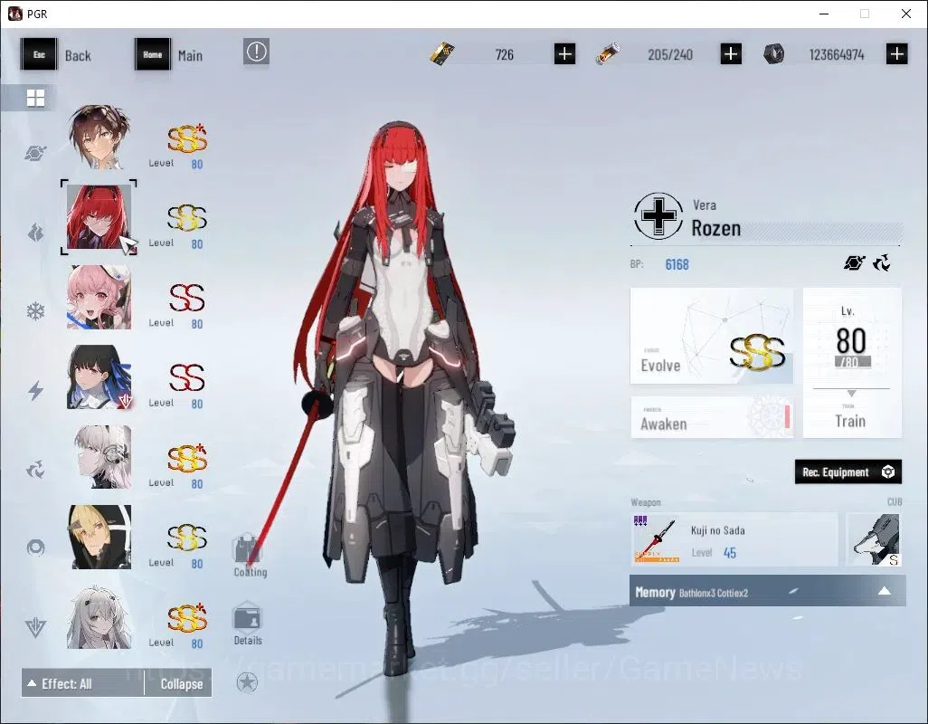 Punishing: Gray Raven Accounts Asia|HR 59|[SSS SelenaP,SSS Dirge,SSS Lilith,SS Is image 6