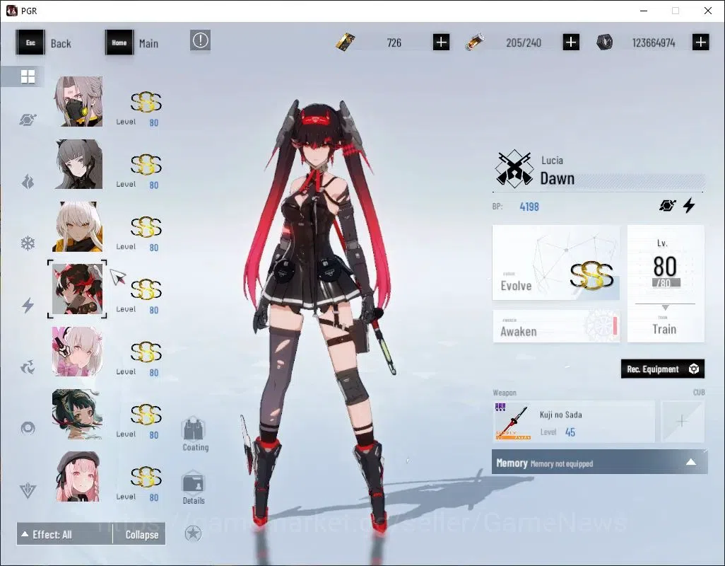 Punishing: Gray Raven Accounts Asia|HR 59|[SSS SelenaP,SSS Dirge,SSS Lilith,SS Is image 8