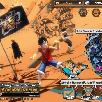 One Piece Bounty Rush Accounts High-End Android | EX 4|1 Max|PR 8|Gol D. Roger,Zephyr,Jewelry Bonney Max,Charlotte Linlin|RD