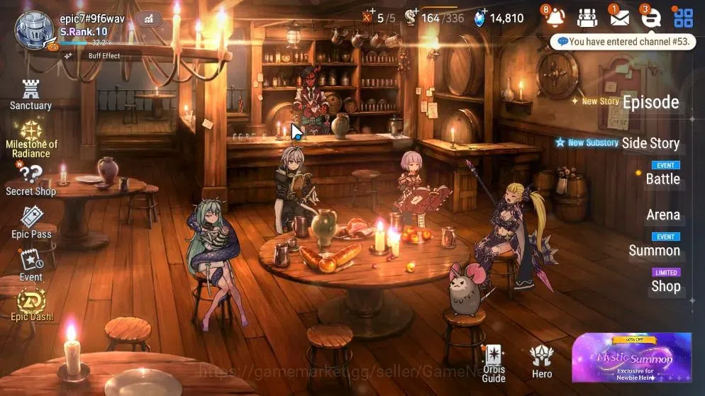 Epic Seven Accounts High-End Global Verif|23 ML(Salome,LOT Scales,GenRas,NM Luna,BHwayoung,etc)+Rinak,Aby Fumyr,etc|342 1