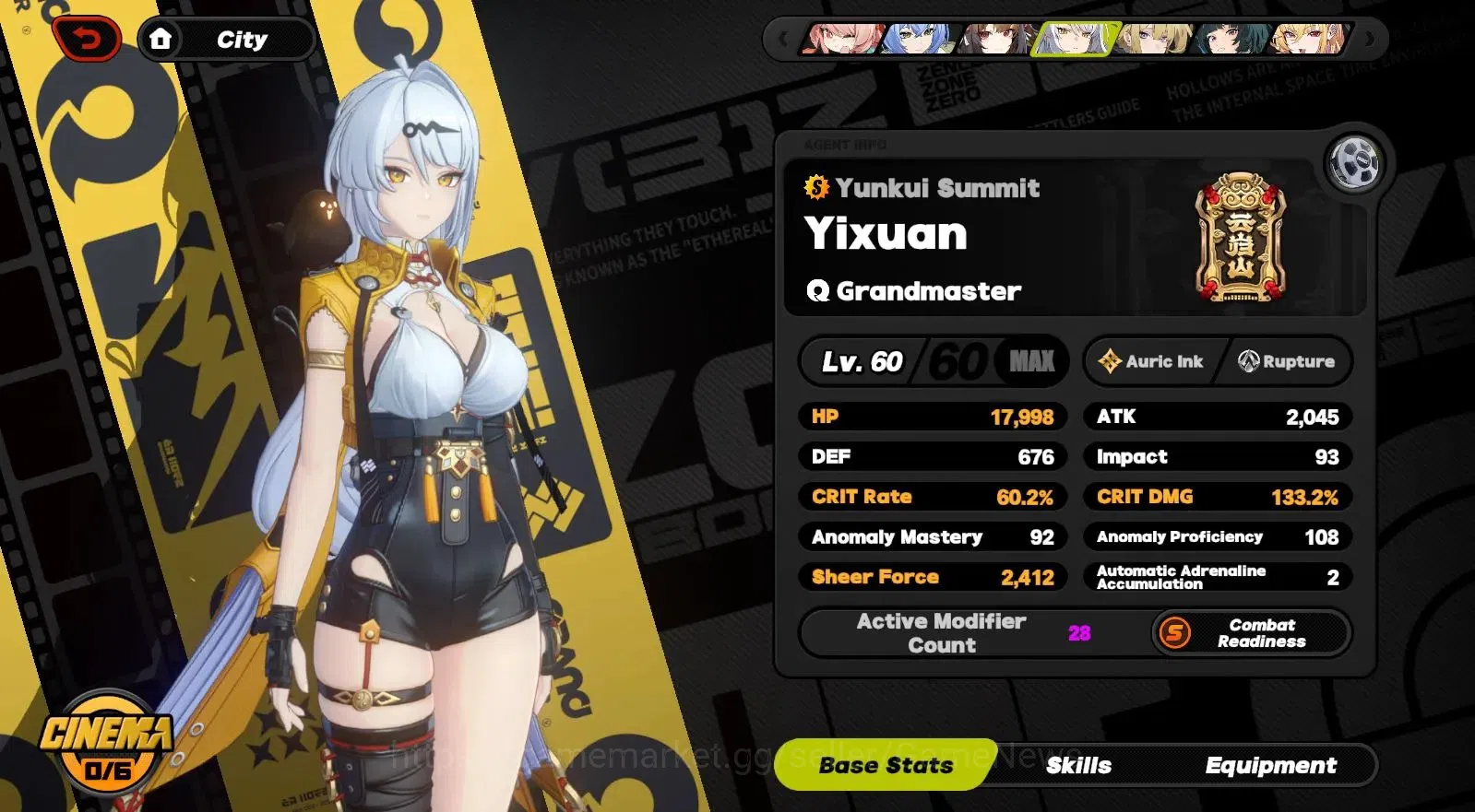 Zenless Zone Zero Accounts ASIA ENDGAME| 82 EMT| 19 Limit 3 VoidHunter (Miyab image 17