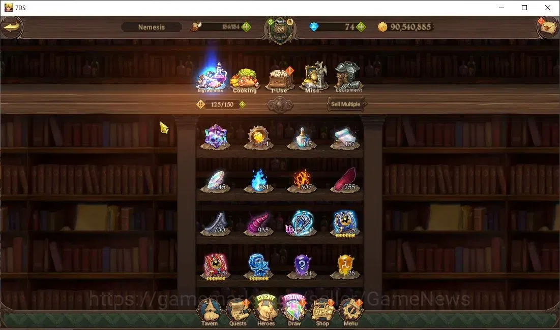 The Seven Deadly Sins: Grand Cross Accounts Global|3,1M CC|74 DM+86 LS|7 LR+9 UR+Collab ReZero image 16