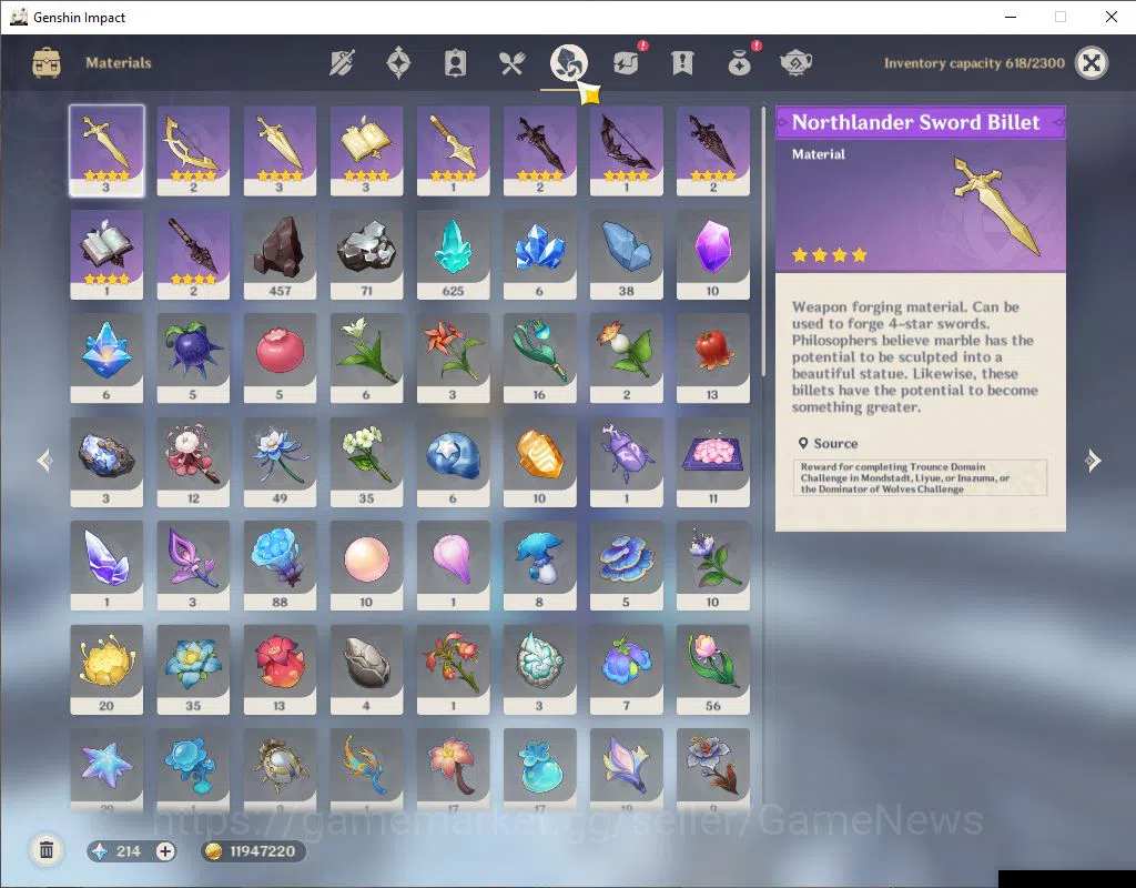 Genshin Impact Accounts ASIA|AR 55|7 Limited +6(*5Weapon)|[Neuvillate,Nahi image 7