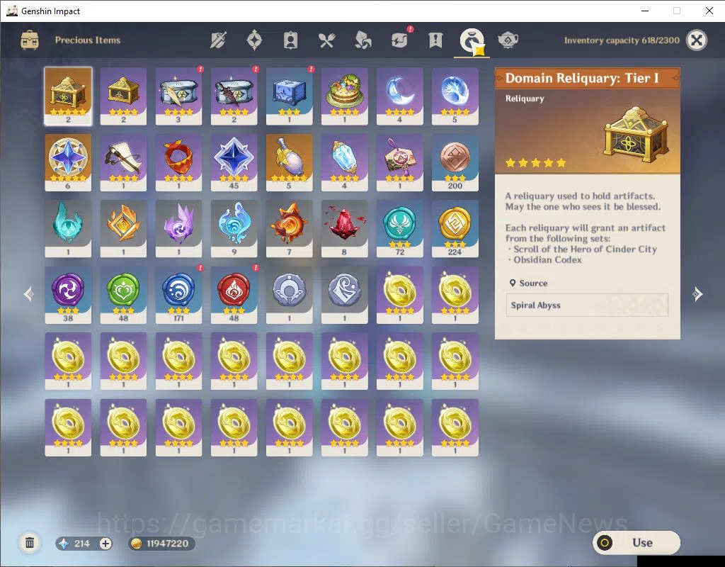 Genshin Impact Accounts ASIA|AR 55|7 Limited +6(*5Weapon)|[Neuvillate,Nahi image 9