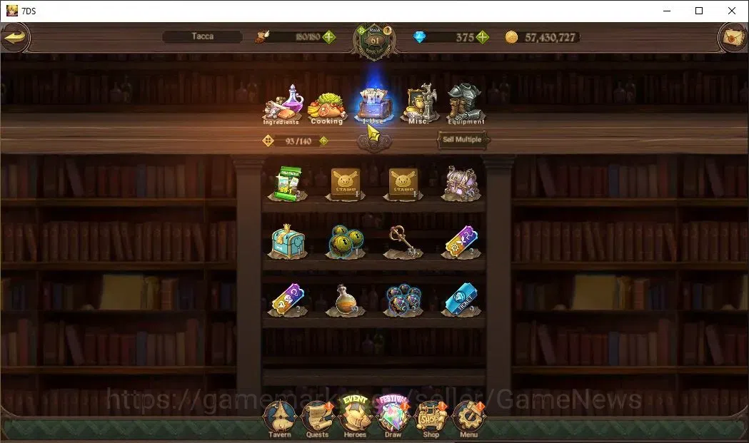 The Seven Deadly Sins: Grand Cross Accounts Global|1,2M CC|20 LS+375 DM|2 LR+7 UR|Brunhild,Eli image 15