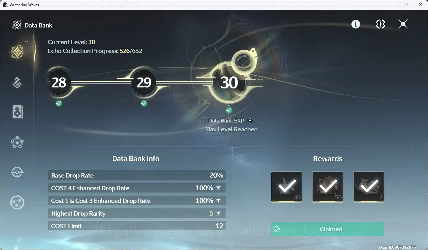 Wuthering Waves Accounts SEA|UL 53 | Rank 6 | 4 Char Limited[Augusta Rc2]+S image 11