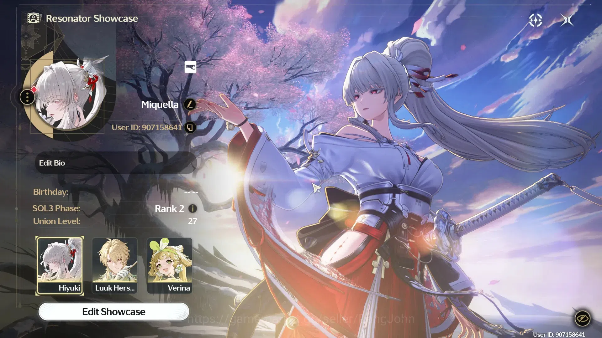 Wuthering Waves Accounts SEA|Mid-Game | 5 Limit | Hiyuki Lv50, Luuk Herssen image 2