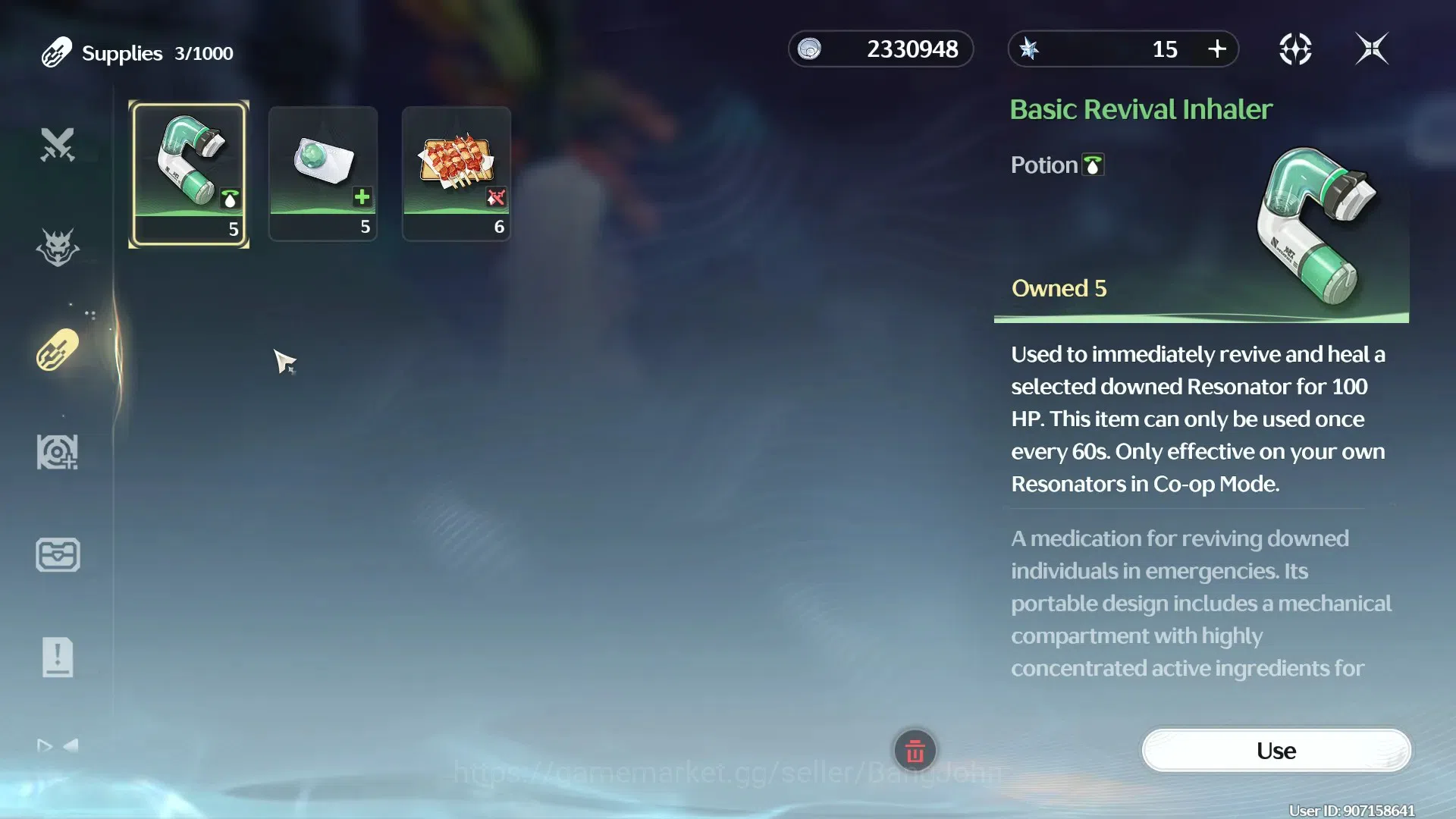 Wuthering Waves Accounts SEA|Mid-Game | 5 Limit | Hiyuki Lv50, Luuk Herssen image 6