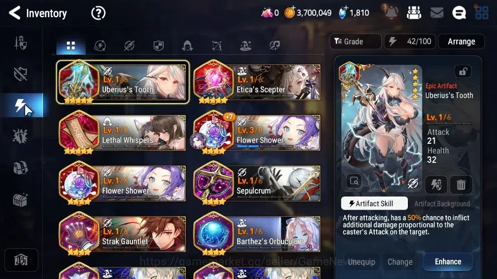 Epic Seven Accounts GLOBAL Unverif|New Era|4 ML(Rhianna&Luciella,Har s image 10