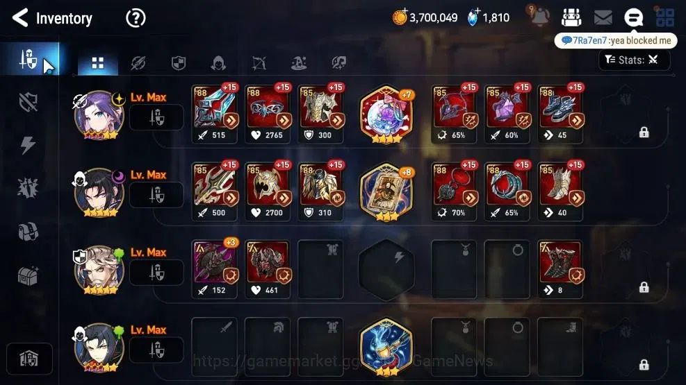 Epic Seven Accounts GLOBAL Unverif|New Era|4 ML(Rhianna&Luciella,Har s image 8