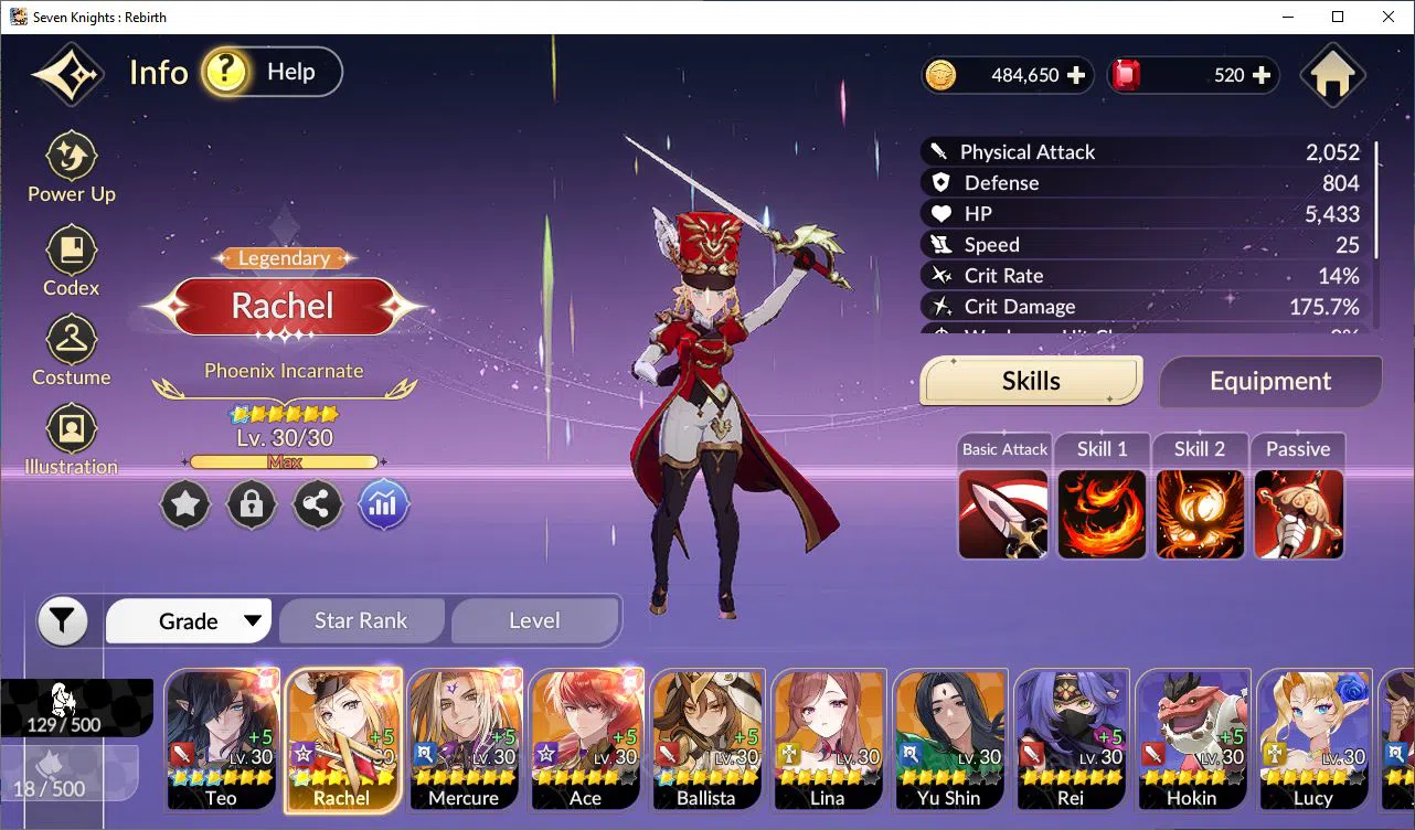 Seven Knights Re:Birth Accounts [Re:BIRTH] Global3000xxx |7 Legendary| (TeoTc3,Rac image 13