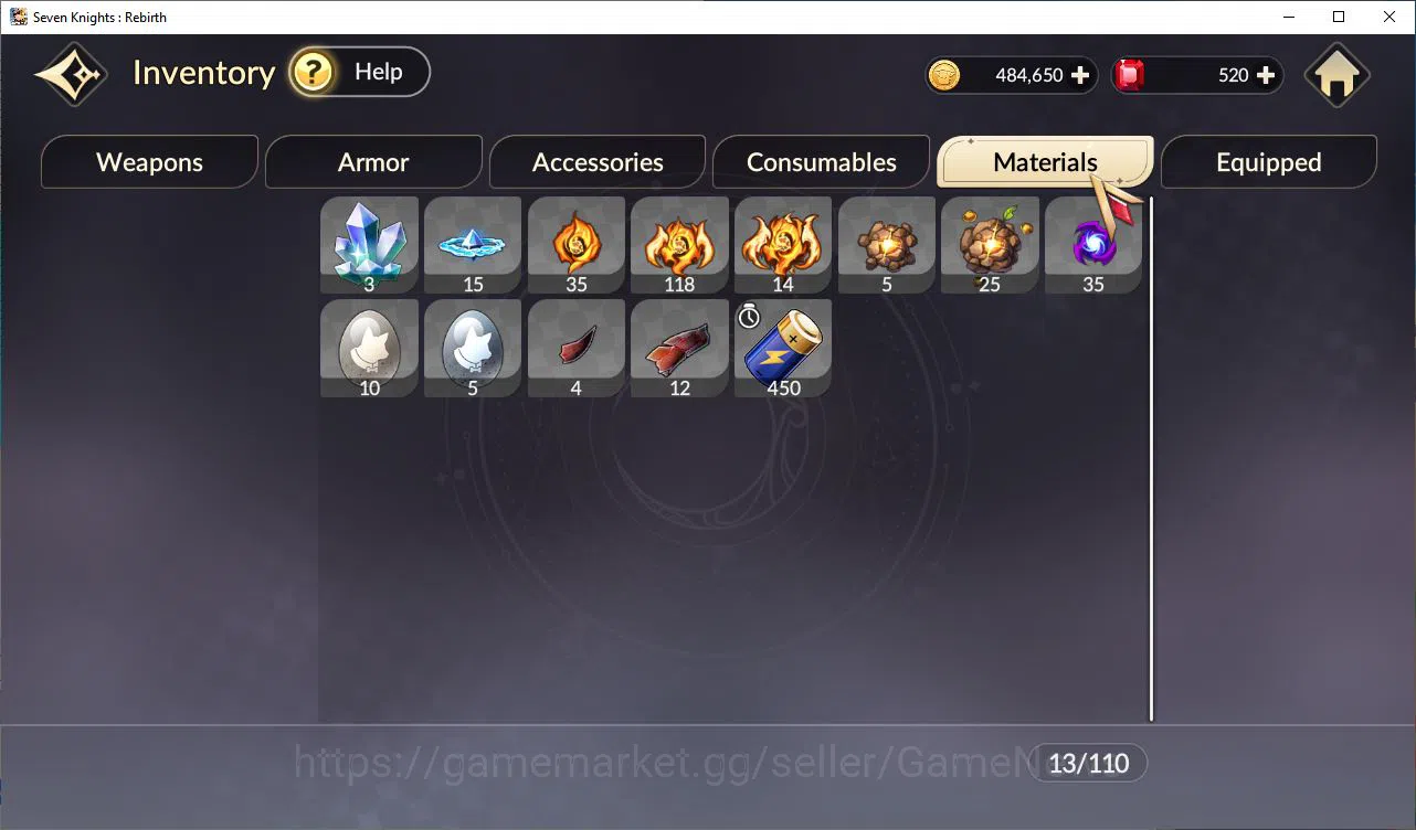 Seven Knights Re:Birth Accounts [Re:BIRTH] Global3000xxx |7 Legendary| (TeoTc3,Rac image 7