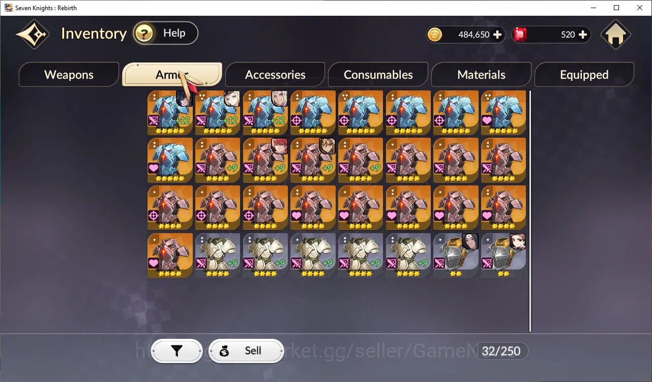 Seven Knights Re:Birth Accounts [Re:BIRTH] Global3000xxx |7 Legendary| (TeoTc3,Rac image 9