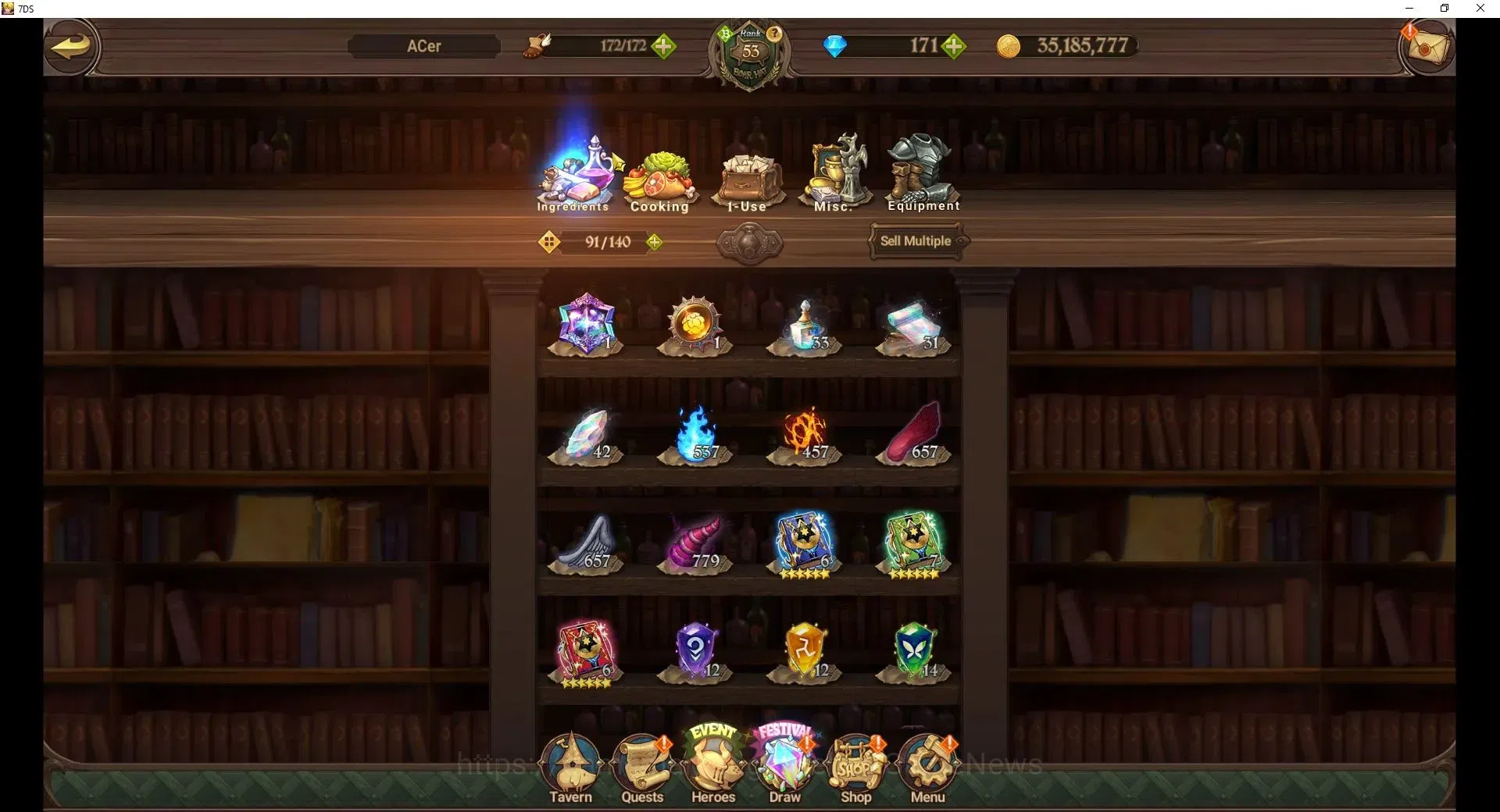 The Seven Deadly Sins: Grand Cross Accounts ASIA|1,1M CC|171 DM+1 seventh Spring Box|3 LR+5 UR image 11