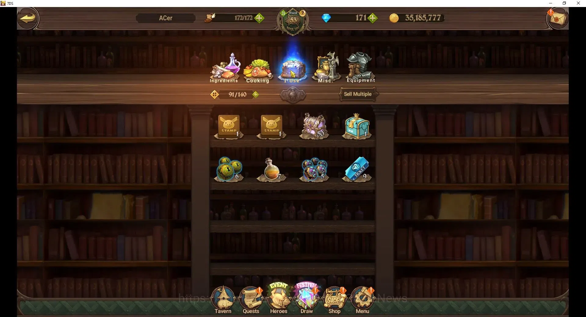 The Seven Deadly Sins: Grand Cross Accounts ASIA|1,1M CC|171 DM+1 seventh Spring Box|3 LR+5 UR image 13