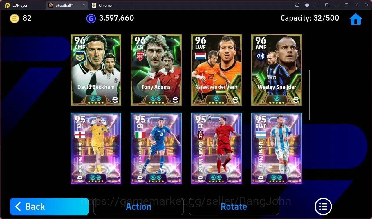 eFootball Accounts Mobile |PW 3167|Epic Messi,Eto'o,Basten,Batistuta, image 5