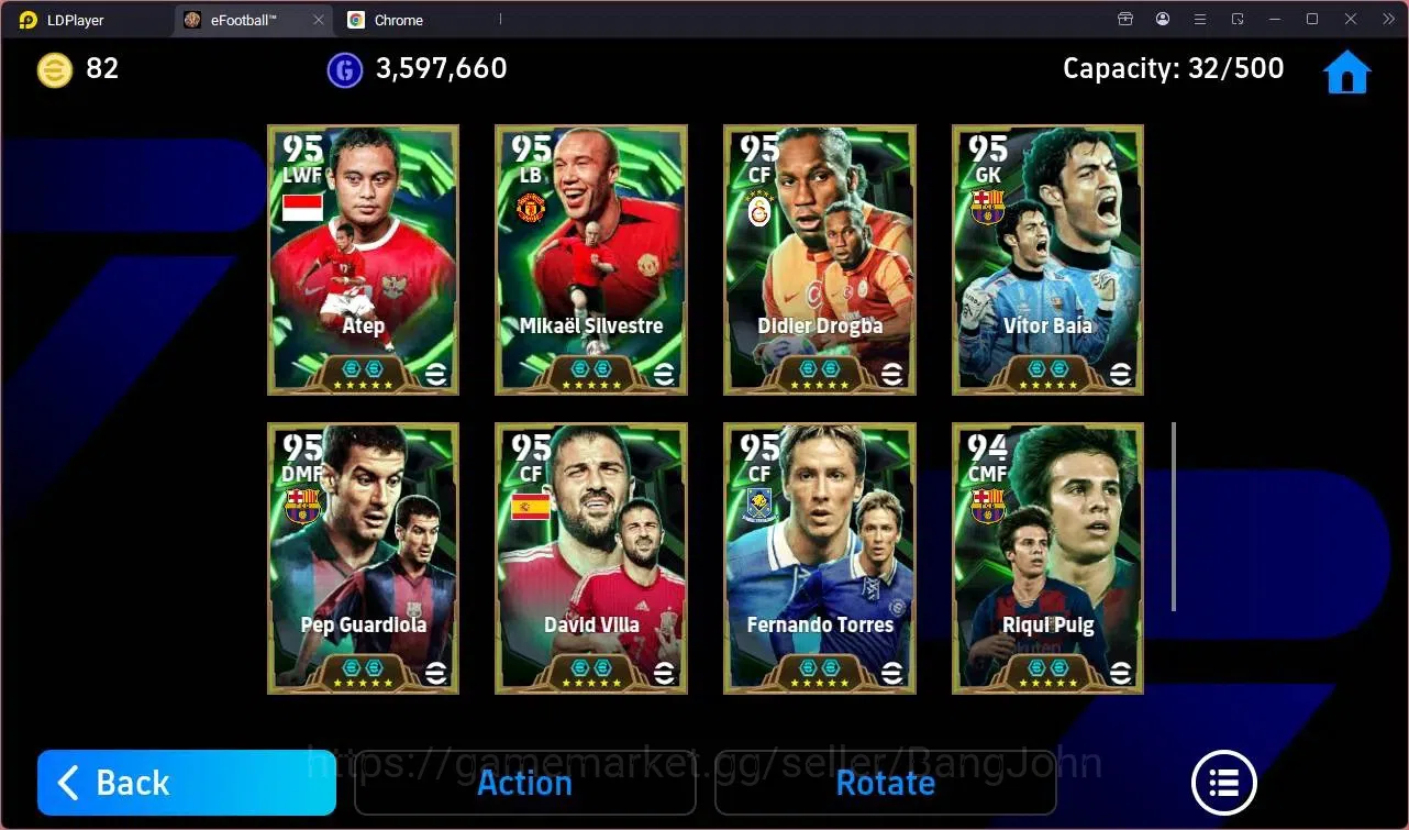 eFootball Accounts Mobile |PW 3167|Epic Messi,Eto'o,Basten,Batistuta, image 6