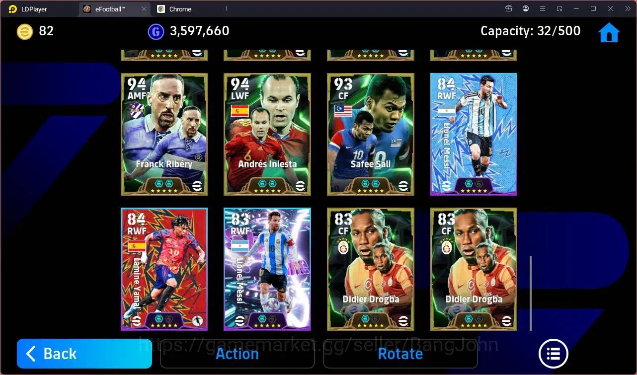 eFootball Accounts Mobile |PW 3167|Epic Messi,Eto'o,Basten,Batistuta, image 7