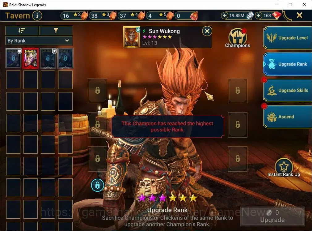 Raid: Shadow Legends Accounts Lv28 |790K Power|1 Mythic(SS Galathir)|19 Legend(W image 20