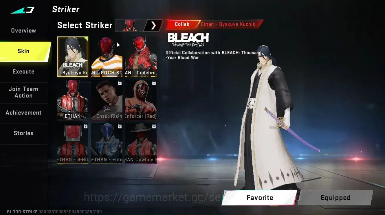 Blood Strike Accounts ASIA|ETERNAL MP5-Bloodrift Lv4|Collab BLEACH [Etha image 6