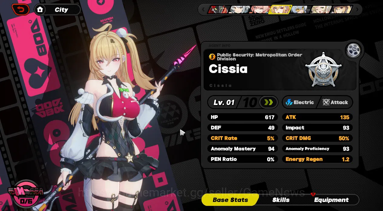 Zenless Zone Zero Accounts ASIA IK 13|Starter S1 Prologue|2 Limited [Cissia,Z image 2
