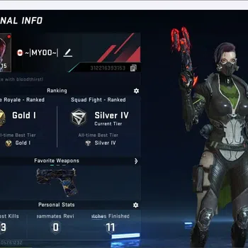 Blood Strike Accounts High-End ASIA | 1 ETERNAL: Desert Eagle-Scorpius | 5 Legendary Guns |Legend Skin