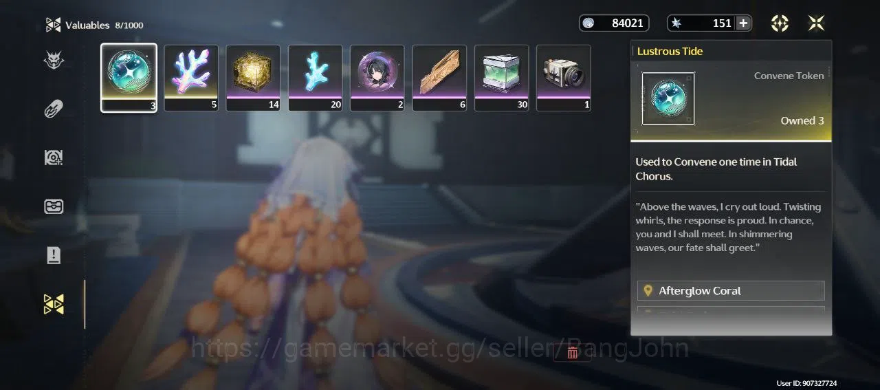 Wuthering Waves Accounts Others SEA | UL 4 | 1 Limit | Sigrika | Starter | RA120B 14