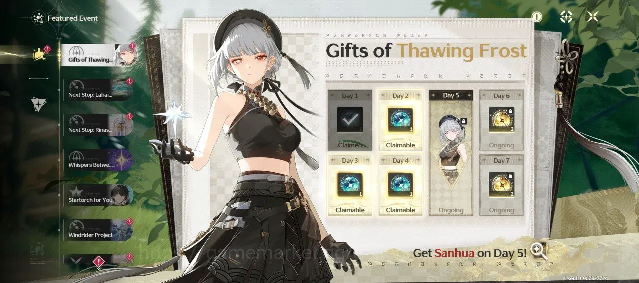 Wuthering Waves Accounts Others SEA | UL 4 | 1 Limit | Sigrika | Starter | RA120B 3