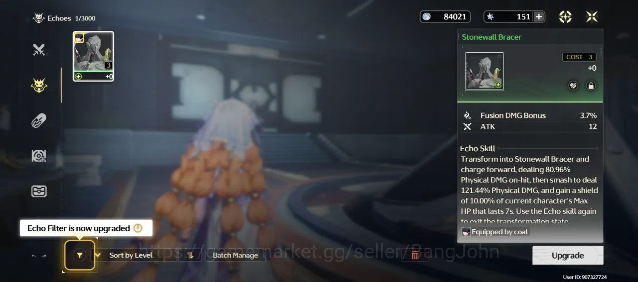 Wuthering Waves Accounts Others SEA | UL 4 | 1 Limit | Sigrika | Starter | RA120B 9