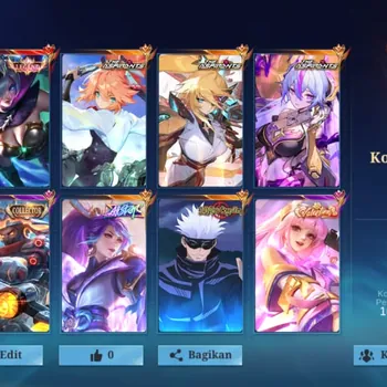 Mobile Legends: Bang Bang Accounts Collector A743|539 Skin|Skin